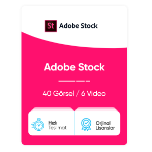 Adobe Stock 40 Görsel / 6 Video